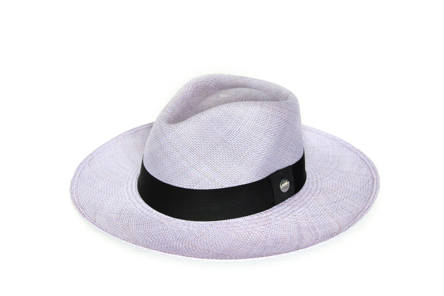 Panama Hat Lavender Gray